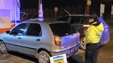 El auto fue secuestrado en Allen tras tres meses de búsqueda. Foto: gentileza