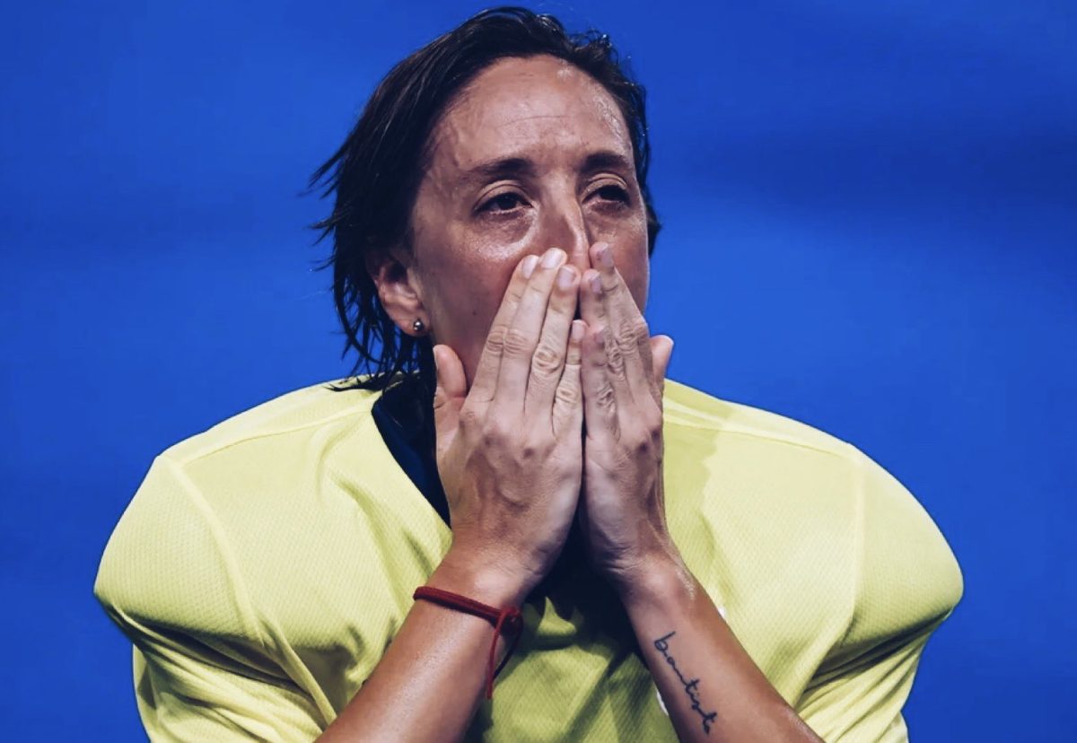 La arquera del combinado nacional no ocultó su emoción tras la clasificación a la final.