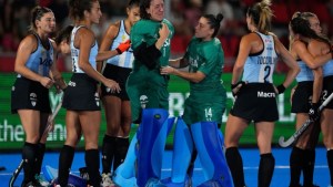 En su despedida de Las Leonas, Belén Succi fue elegida mejor arquera del mundial