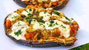 Berenjenas rellenas fáciles de hacer