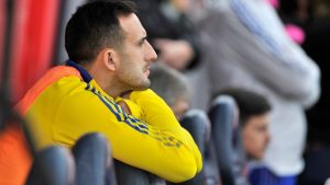 Izquierdoz quedó fuera de los concentrados en Boca para el partido ante Talleres