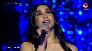 Una joven de Cutral Co cerró la gala de Canta Conmigo Ahora, el programa de Marcelo Tinelli
