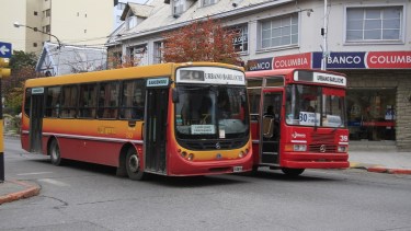 Los colectivos de la empresa 3 de Mayo fueron incautados por la Municipalidad de Bariloche en 2014. La empresa ganó la demanda por daños y perjuicios. Foto: archivo