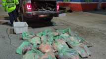 Imagen de Decomisaron 120 kilos de carne en Ruta 22 que era transportada hacia Viedma