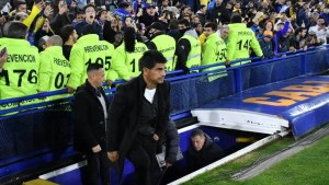 Ibarra define el equipo de Boca para enfrentar a Lanús