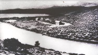 Nacimiento del río Limay. (FOTO: museo Histórico Regional)