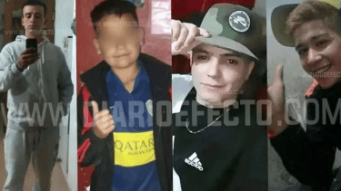 Las víctimas son tres jóvenes y un adolescente de 13 años. Foto: gentileza diario efecto.com