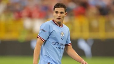 Guardiola volvió a destacar el rendimiento de Julián Álvarez en el Manchester City