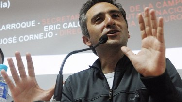 El dirigente habló de la interna peronista. Foto: Agencia Télam.