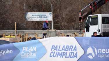 El paseo costero de la Confluencia fue una de las primeras obras gestionadas ante Nación en el inicio de la gestión Gaido (foto Matías Subat)