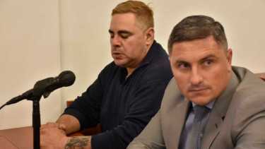 El defensor Juan Coto, en una audiencia junto a Jofré en 2022. (Archivo)