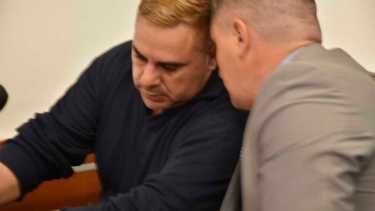 Pedro Jofré y Juan Coto, durante la audiencia de formulación de cargos. (Archivo)