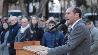 El acto se realizó en plaza Roca de la ciudad de Neuquén. (FOTO: Gentileza)