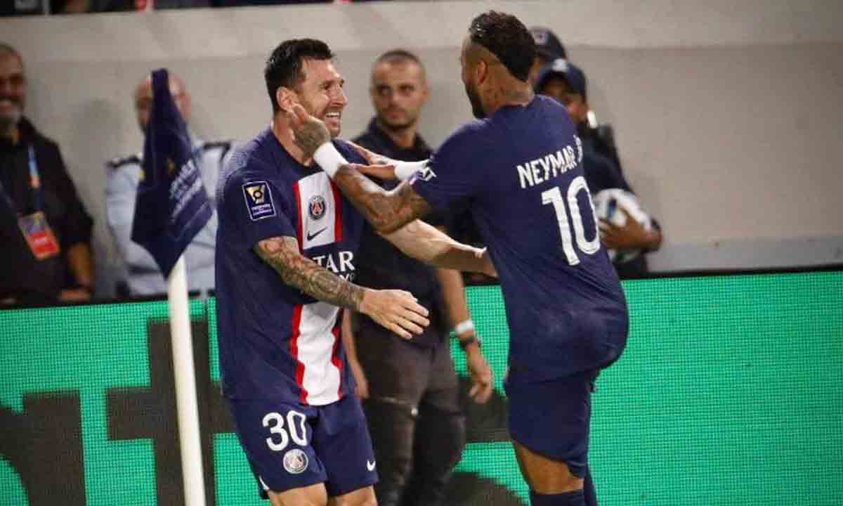 Messi y Neymar brillaron ante Nantes.