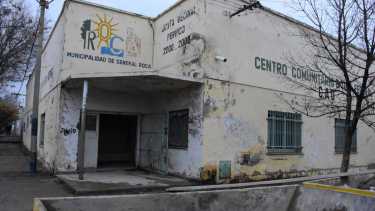 Acá se construye el centro integrador municipal de barrio Tiro Federal. Foto: Cesar Izza