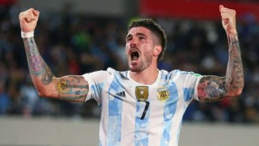 Rodrigo De Paul se ilusiona con el momento que atraviesa la selección argentina en la previa al Mundial de Qatar. Gentileza.