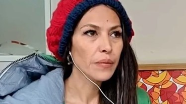 Desesperada: así se vio a Roxana Carabajal mientras intentaba dar con el paradero de su hija.-