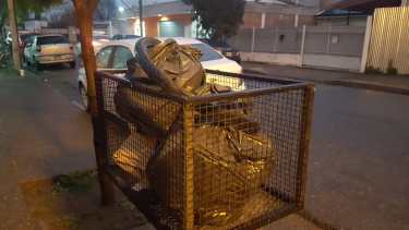 Suspenden la recolección de residuos en Huergo por las condiciones climáticas