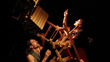 "Otra, postales de migració" estará a cargo de Dos Ríos compañia orillera de teatro. foto: gentileza.