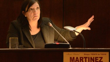 Soledad Martínez legisladora de Neuquén por el Frente de Fotos. Gentileza