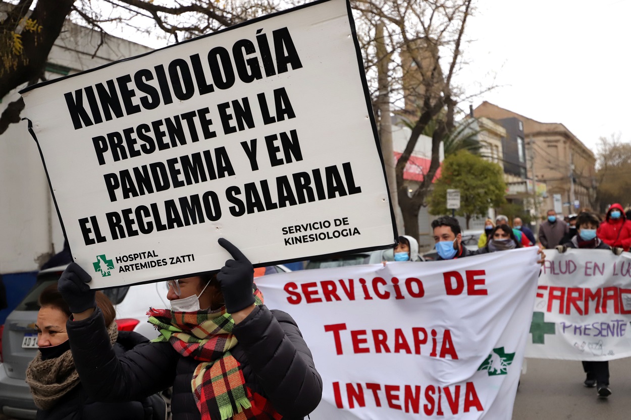 Asspur continúa con su reclamo por mejoras salariales para el sector. Foto: Marcelo Ochoa
