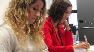 La fiscal Yanina Estela Pasarelli (izquierda) fue la encargada de la investigación. Foto: archivo.