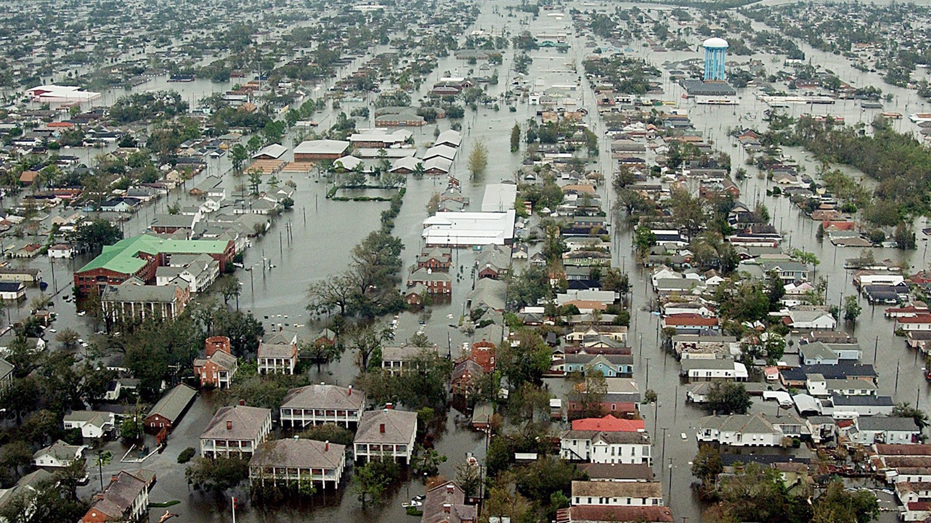 La ciudad de Nueva Orleans resultó devastada por el huracán Katrina. 