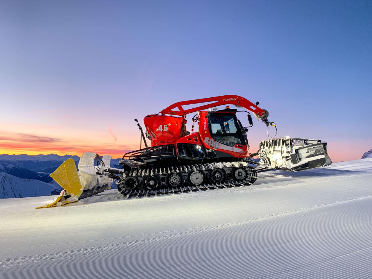 Llegó a Lago Hermoso Ski Resort un nuevo pisa pista de última generación. 