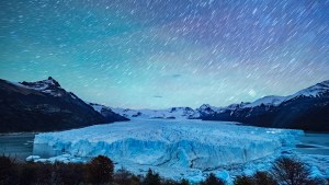 La foto de las extrañas luces del glaciar Perito Moreno recibió un reconocimiento de la NASA