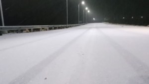 Nevadas débiles: así están las rutas de la región andina