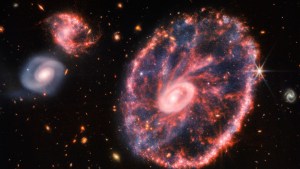 El telescopio James Webb revela una nueva imagen de la Galaxia Rueda de Carro