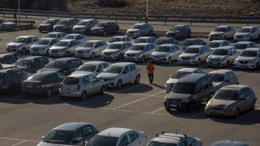 En Bariloche se estima que con unos 2.000 autos de alquiler el mercado funcionaría bien para todos. Foto: Marcelo Martínez
