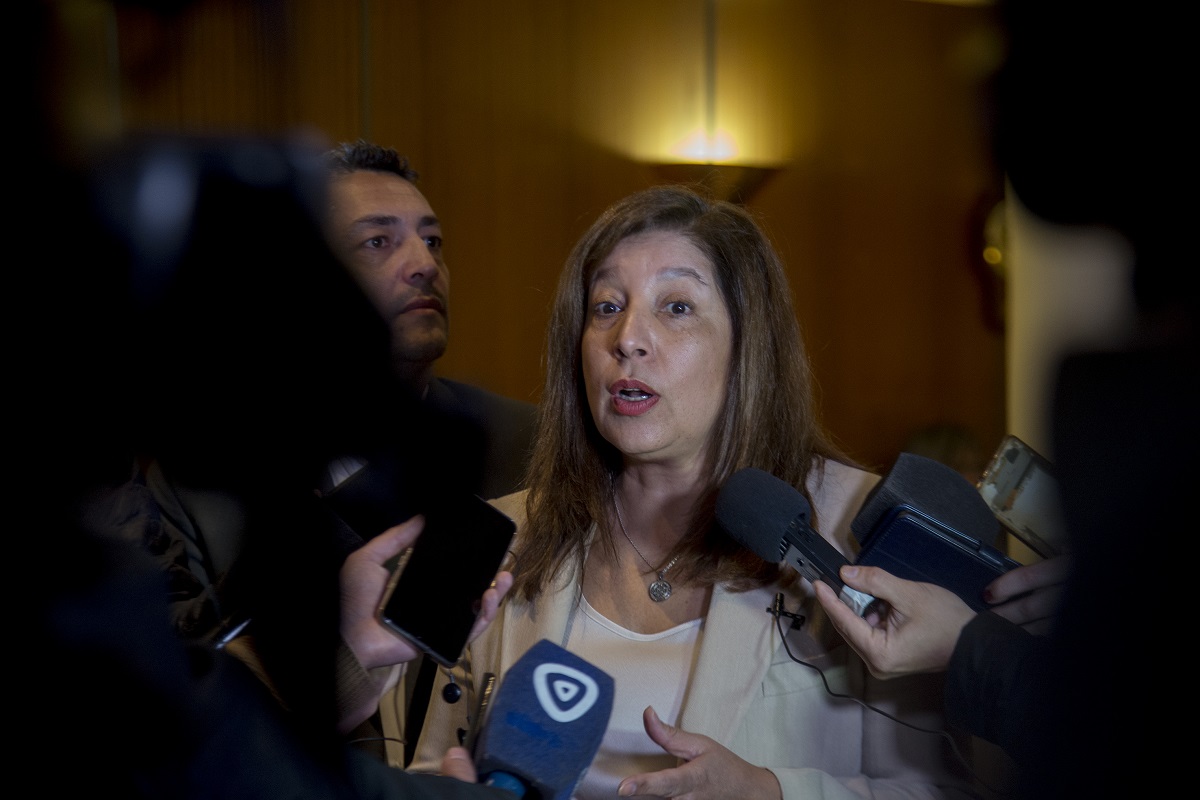 La gobernadora Arabela Carreras opinó del ataque a la vicepresidenta Fernández. Foto Archivo