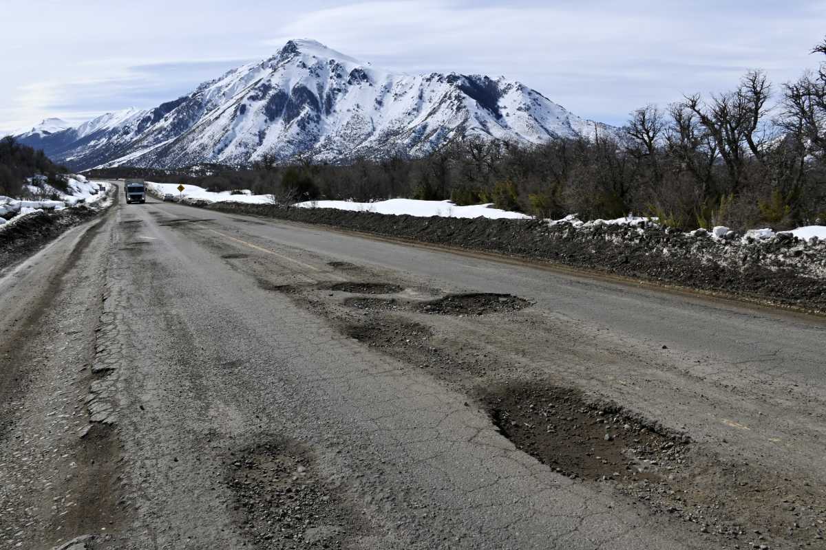 Fotogalería: la travesía por los cráteres de la ruta 40 entre Bariloche ...