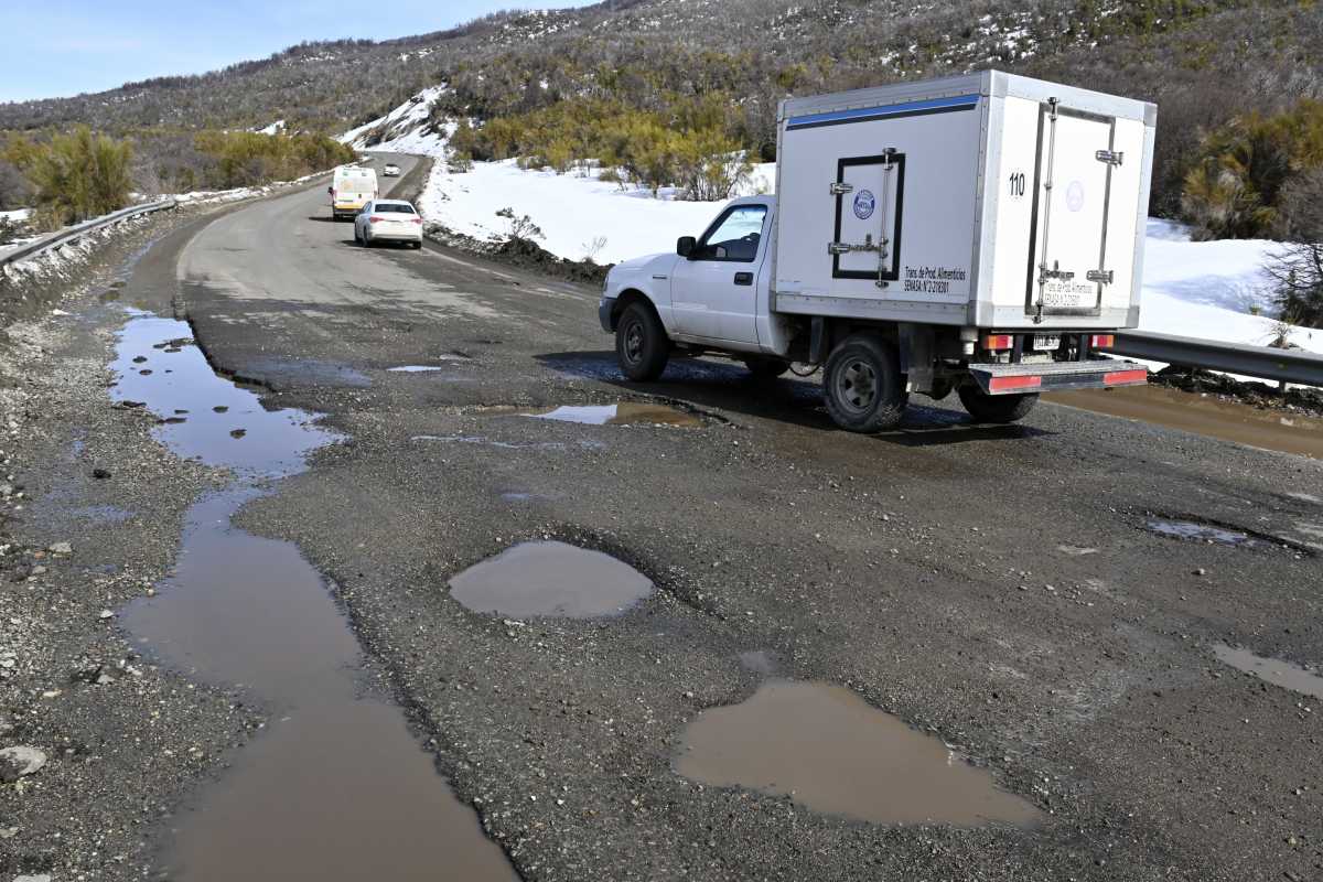 Fotogalería: la travesía por los cráteres de la ruta 40 entre Bariloche ...