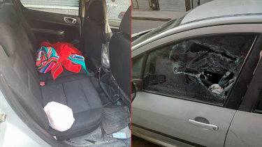 Una beba fue encontrada en el interior de un auto y por el hecho detuvieron al padre. 