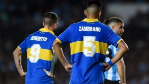 Tras el escándalo, Boca confirmó la suspensión a Benedetto y Zambrano