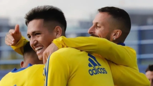 Vázquez se perfila para ser titular en Boca en lugar de Benedetto