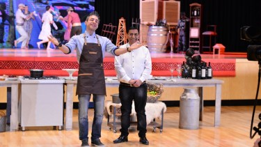 El programa hizo un móvil desde el Centro Cultural (Foto: gentileza)