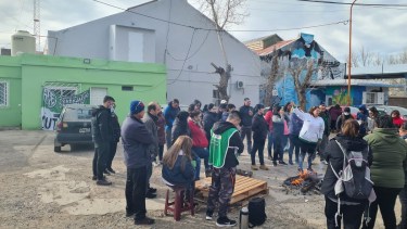 ATE Salud protestó en la Zona Sanitaria V (Foto: Andrea Vazquez)