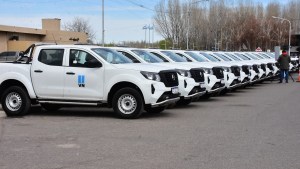 Neuquén recibió 20 camionetas de Vialidad Nacional para garantizar la seguridad en rutas