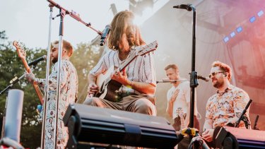 La banda estadounidense de Pop Rock ya tuvo otras presentaciones en Argentina.  Foto: Gentileza Twitter @Imaginedragons