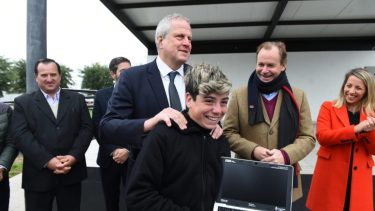 El ministro de Educación destacó que el ajuste no afecta la entrega de computadoras.