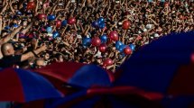 Imagen de Ver para creer: hinchas de Central cantando en la popular de San Lorenzo