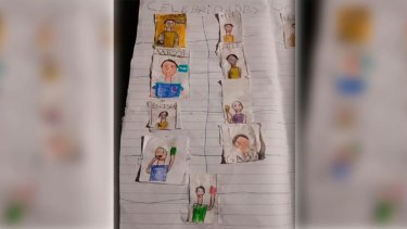 El álbum que dibujó el niño de Brasil y se convirtió en tendencia.