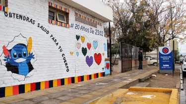 En el centro de Salud se realizaba una obra en el techo y justo se preentó la tormenta de lluvia, se goteó casi todo (Salud Neuquén)