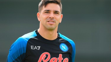 Simeone llegó a Napoli a préstamo desde el Hellas Verona.