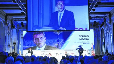 Sergio Massa ocupó la centralidad del poder desde que llegó y muestra mucho dinamismo.