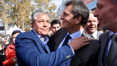 Figueroa y Massa tienen una relación de años que excede lo político, según ha descrito el gobernador electo. Foto: archivo Matías Subat.