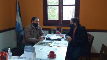 Rubén Najul esta al frente de la Comisión de Fomento de Mencué desde 1994. Foto: gentileza.